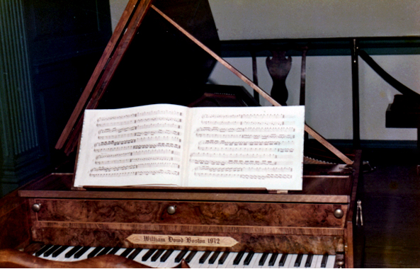 piano Inside Independence Hall on April 14, 1994