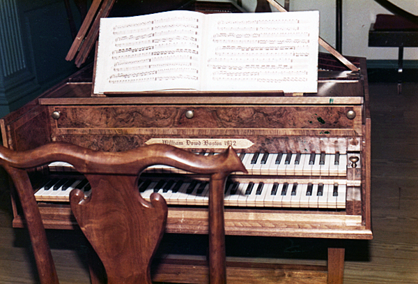 piano Inside Independence Hall on April 14, 1994