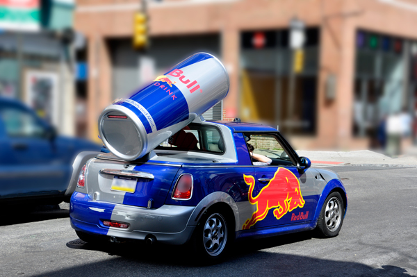Red Bull car