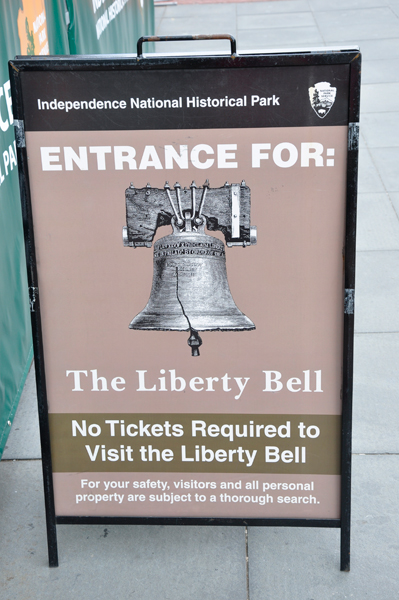 entrance for The Liberty Bell