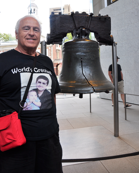 Lee Duquette at The Liberty Bell