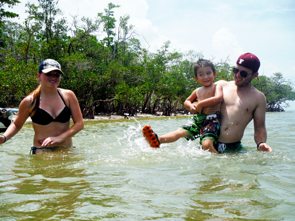 fun in the water at Everglades National Park