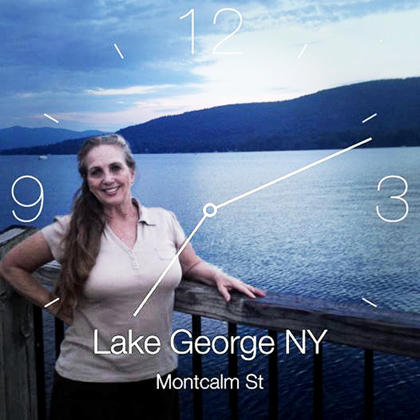 Karen Duquette by Lake George