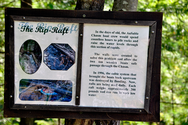 sign: The Rip Raft