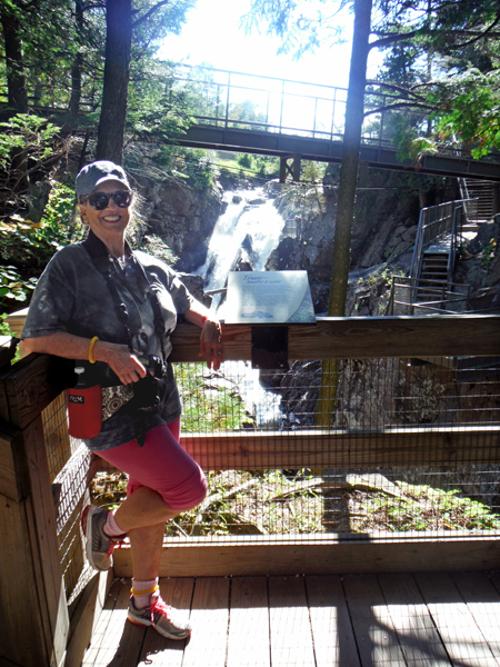Karen Duquette at High Falls Gorge
