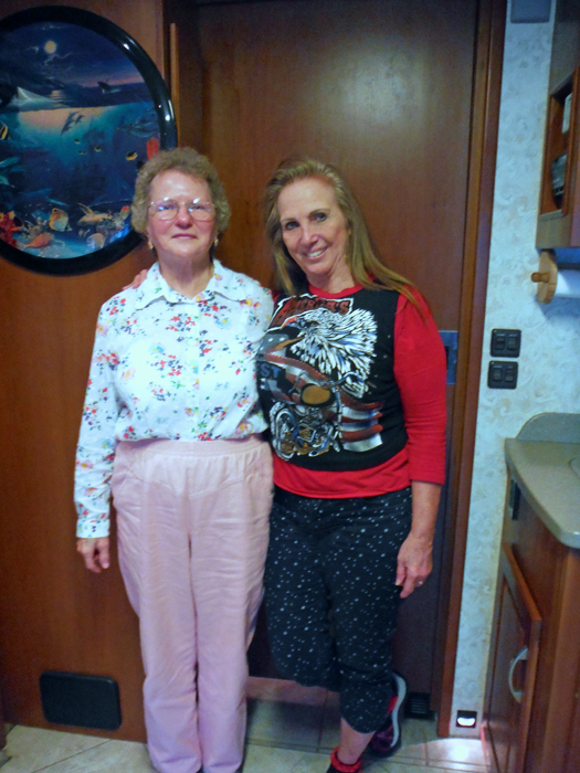 Sandra & Karen in 2014