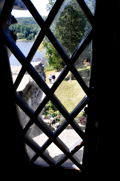 view from windo at Gillette's Castle