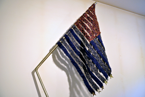 Hanging Out Withб═The Stars knitted flag