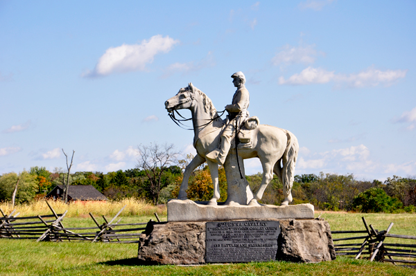 3rd Penna Cavalry monument