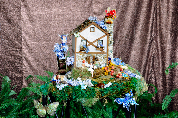 Fairy Tale house and fairies
