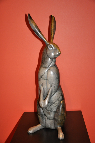 Bronze Sculpture - Jackpot - Jackrabbit
