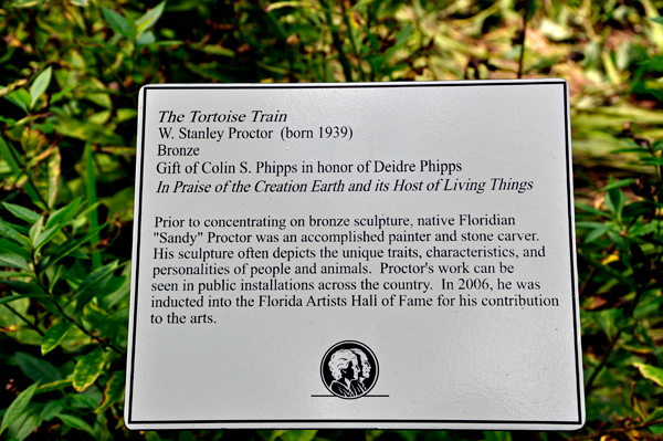 sign about The Tortoise Train