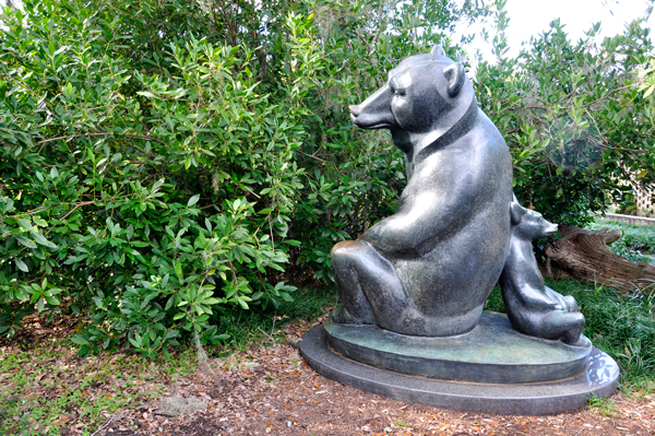 Mother and Baby Bear sculpture