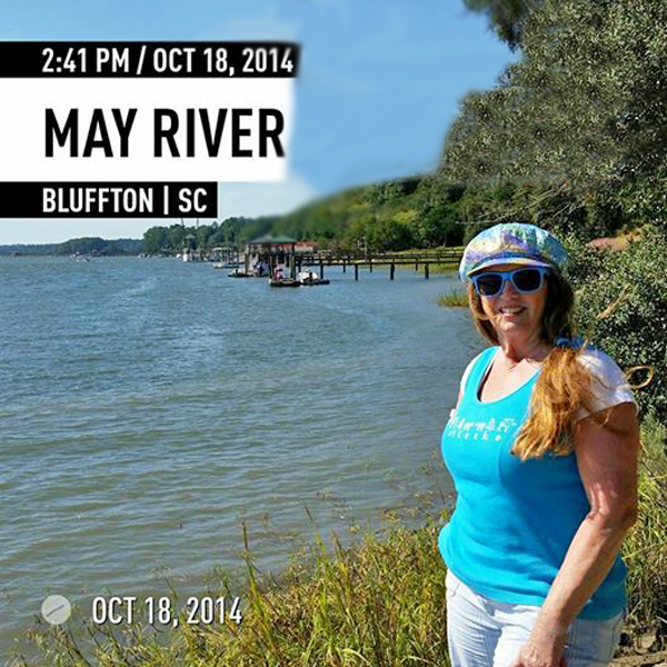 Karen Duquette by the May River