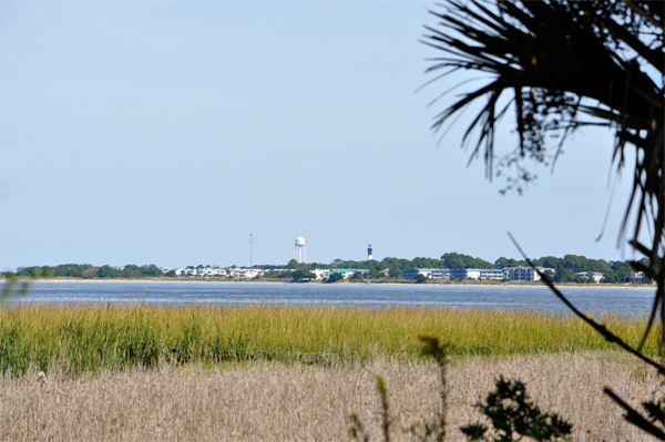 a look at Tybee Island Lighthouse in the far distance