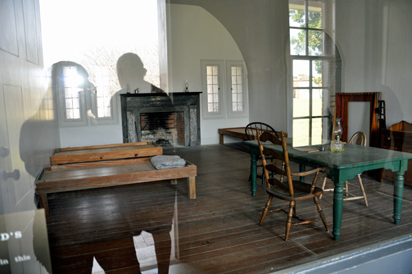 Colonel Olmstead's Quarters and two ghosts