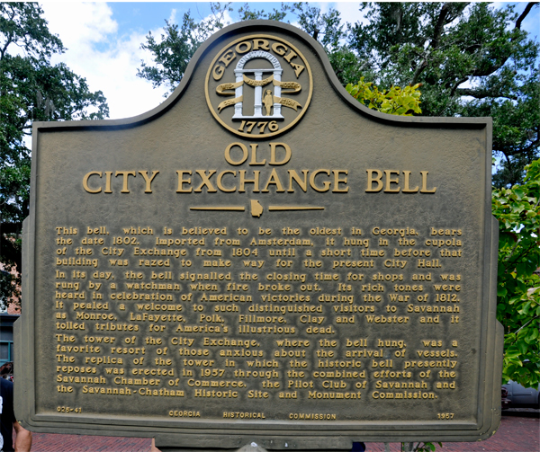 Old City Exhange Bell sign