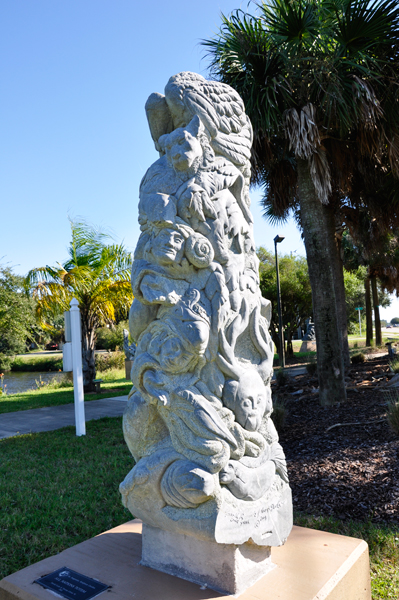 All Nations Totem sculpture view 1