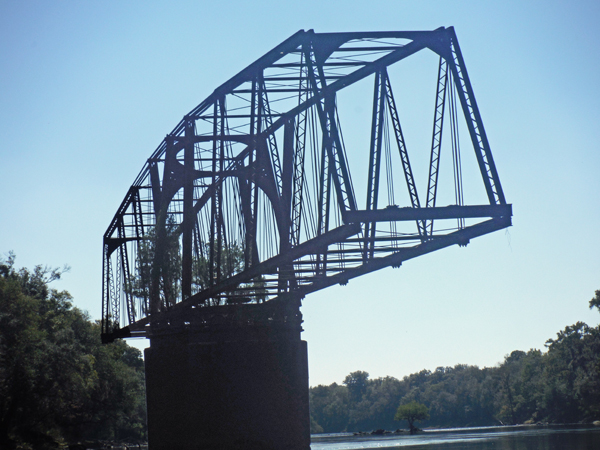 The old swing bridge