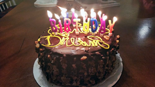 Karen Duquette's birthday Cake