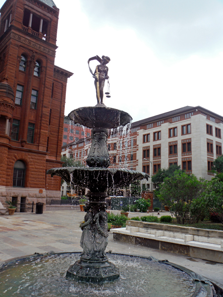 Lady Justice Fountain