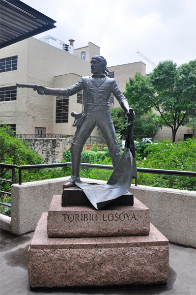 Josh Toribio Losoya statue