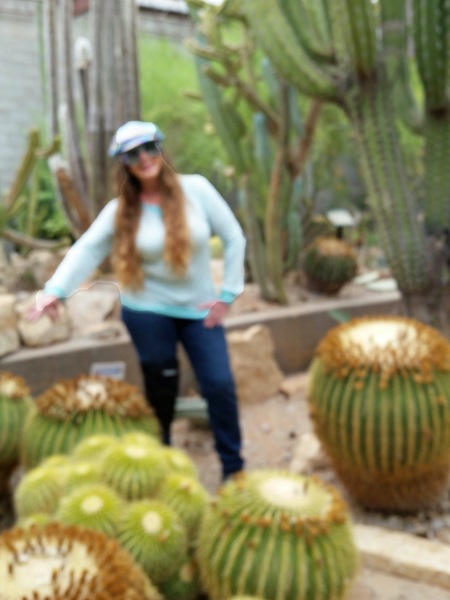 Karen Duquette and cacti