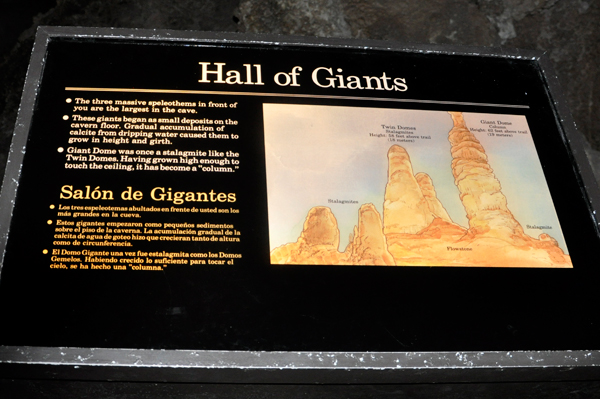 sign about the Hall of Giants