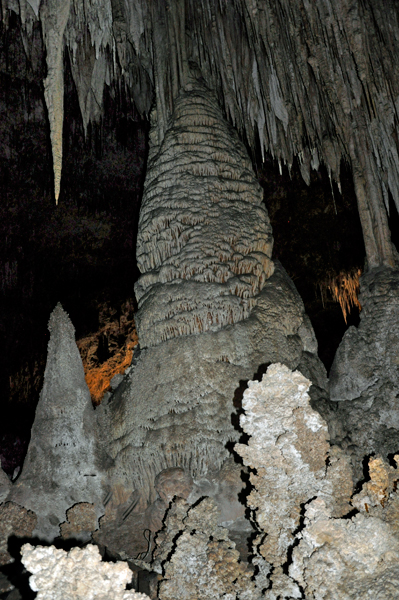 colums, stalagmites and stalactites
