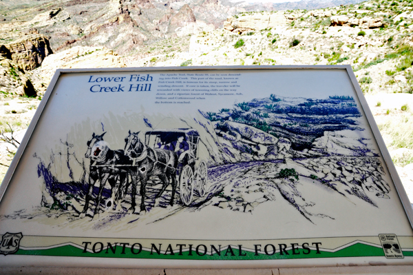 Lower Fish Creek Hill sign