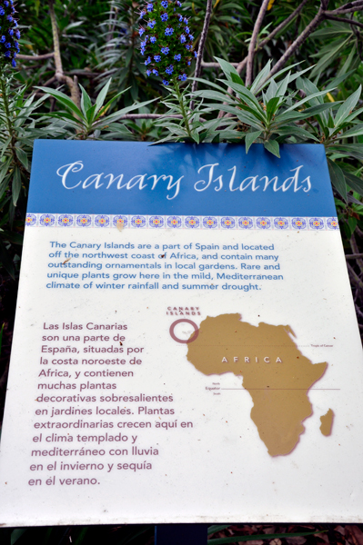 Canary Islands sign