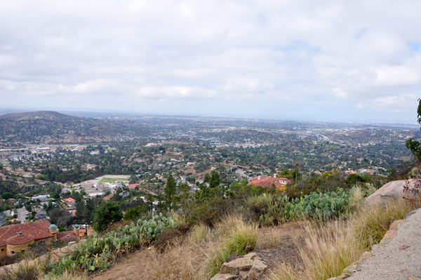 view from Mount Helix