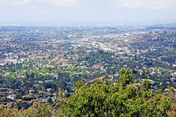 view from Mount Helix
