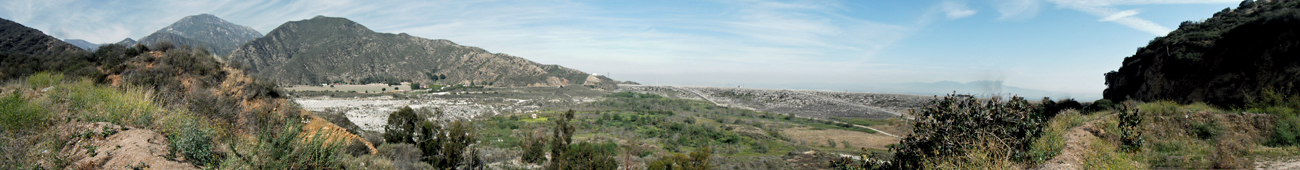 Panorama at Mt. Baldy