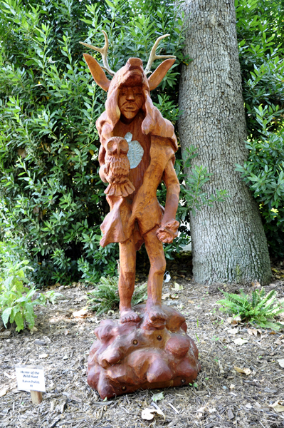 Herne of the Wild Hunt sculpture