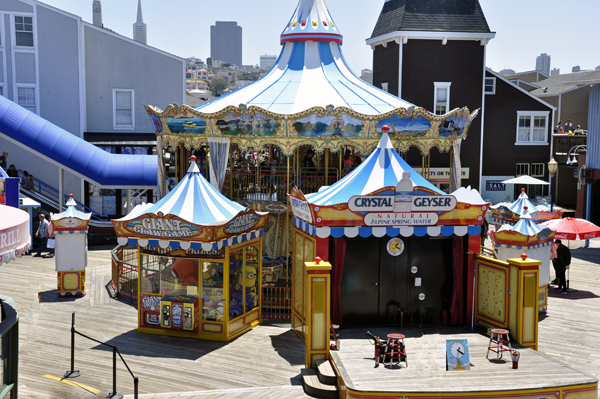 carousel at Pier 39