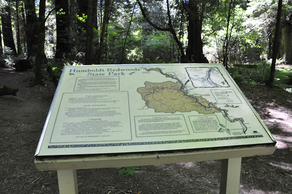 sign about the park