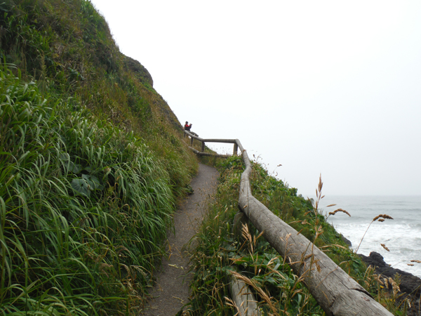 The trail to Devils Churn