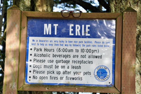 Mt Erie sign