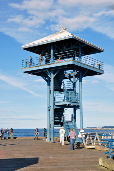 the tower at the pier