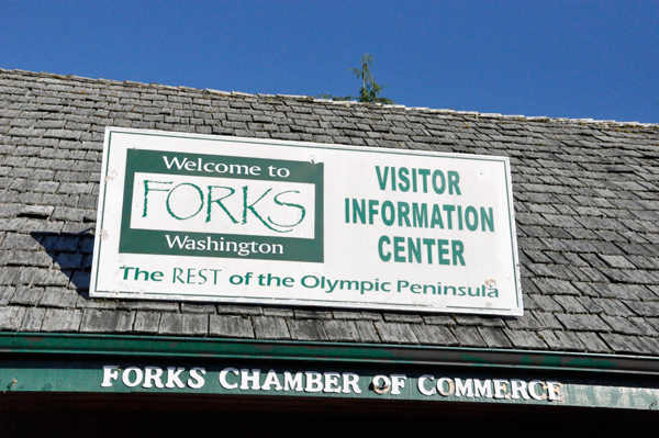 Forks Washington visitor center