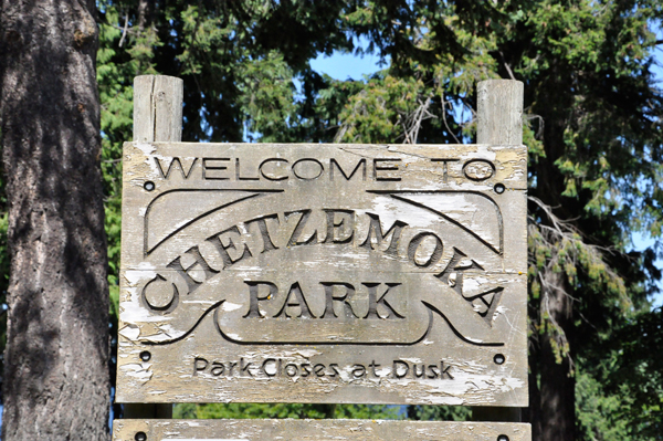 Chetzemoka Park  sign