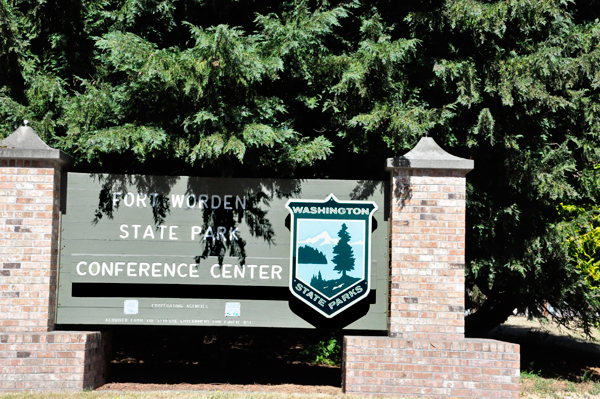 sign: Fort Worden State Park