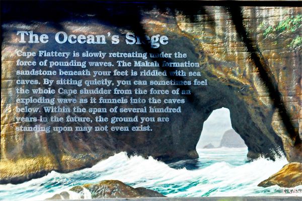 sign about The Ocean's Siege