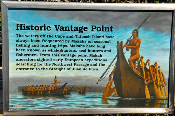 sign: historic Vantage Point