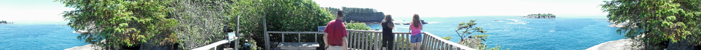 panorama at Cape Flattery