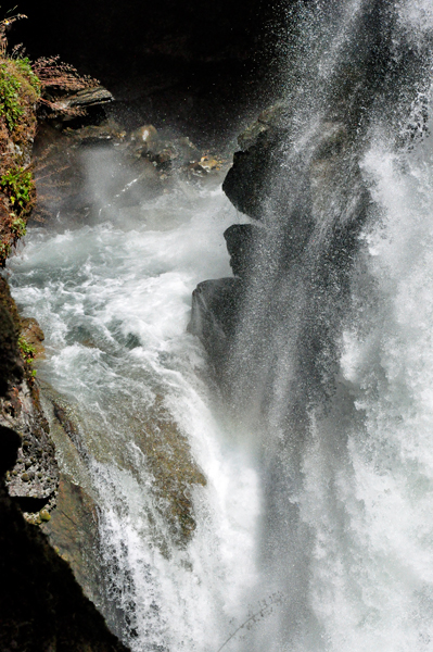 Nooksack Falls at Mount Baker