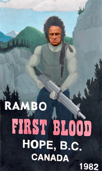 Lee Duquette is Rambo