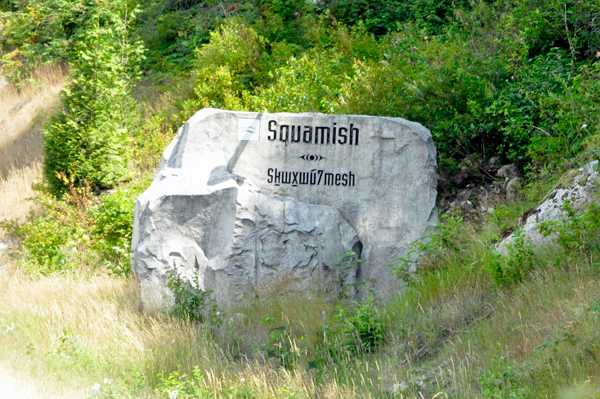 Squamish rock