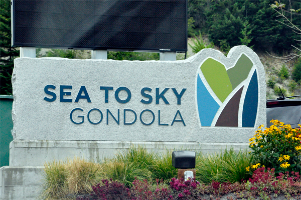 sign: Sea to Sky Gondola